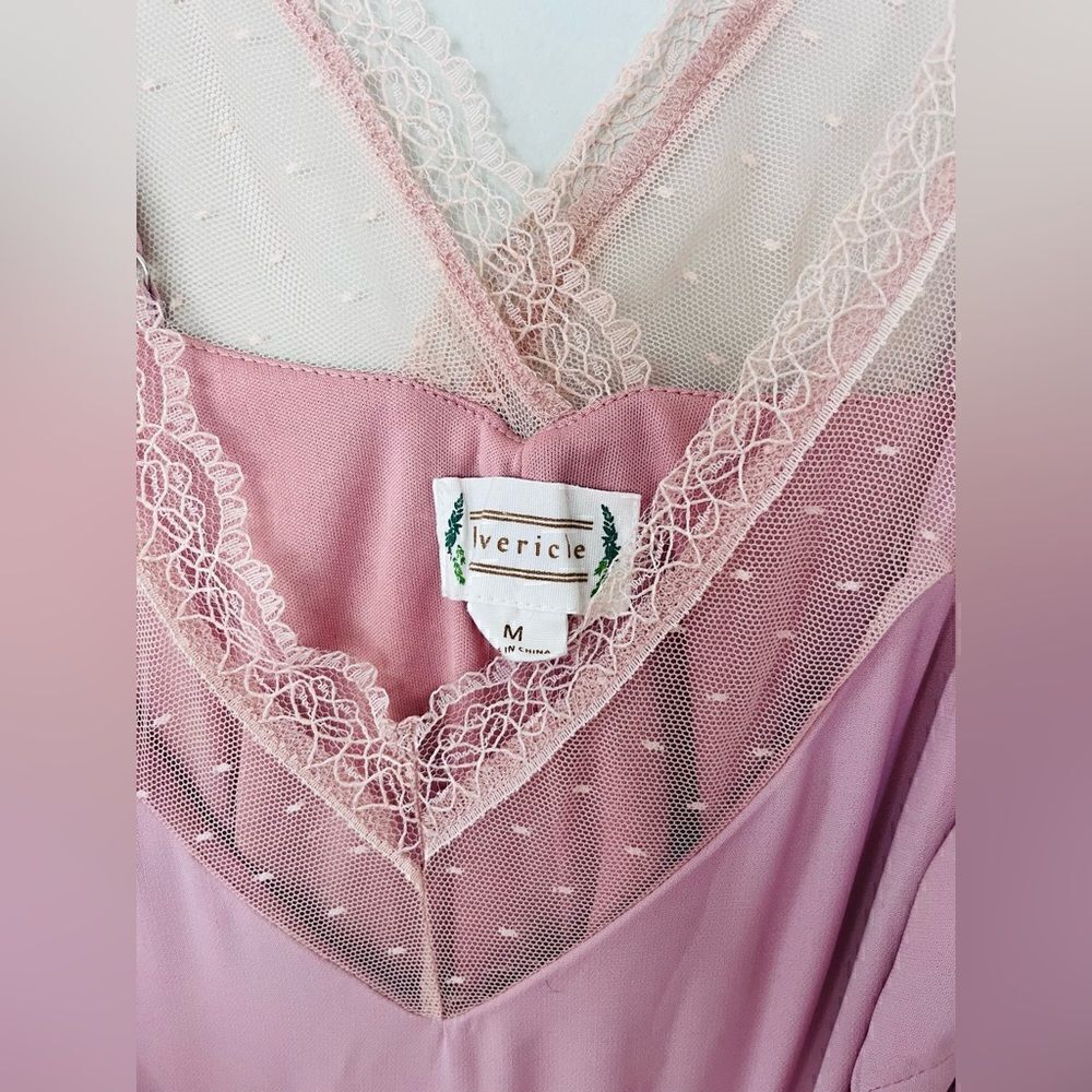 Love riche | pink slip dress - Picture 2 of 6